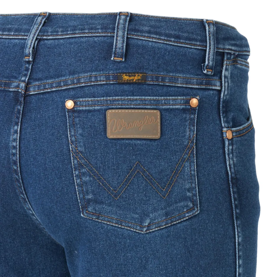 936AFGK - Wrangler Men's Cowboy Cut Active Flex Slim Fit Jean - Stonewash