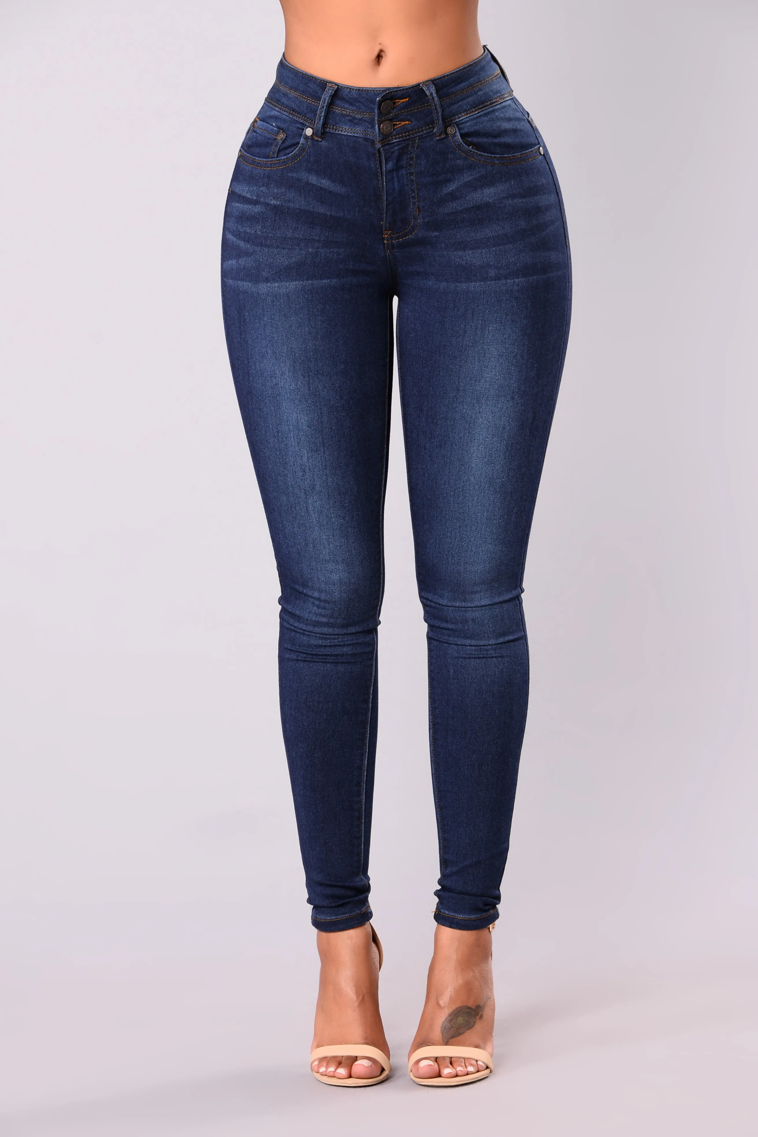 Amadi Ankle Jeans - Dark Wash