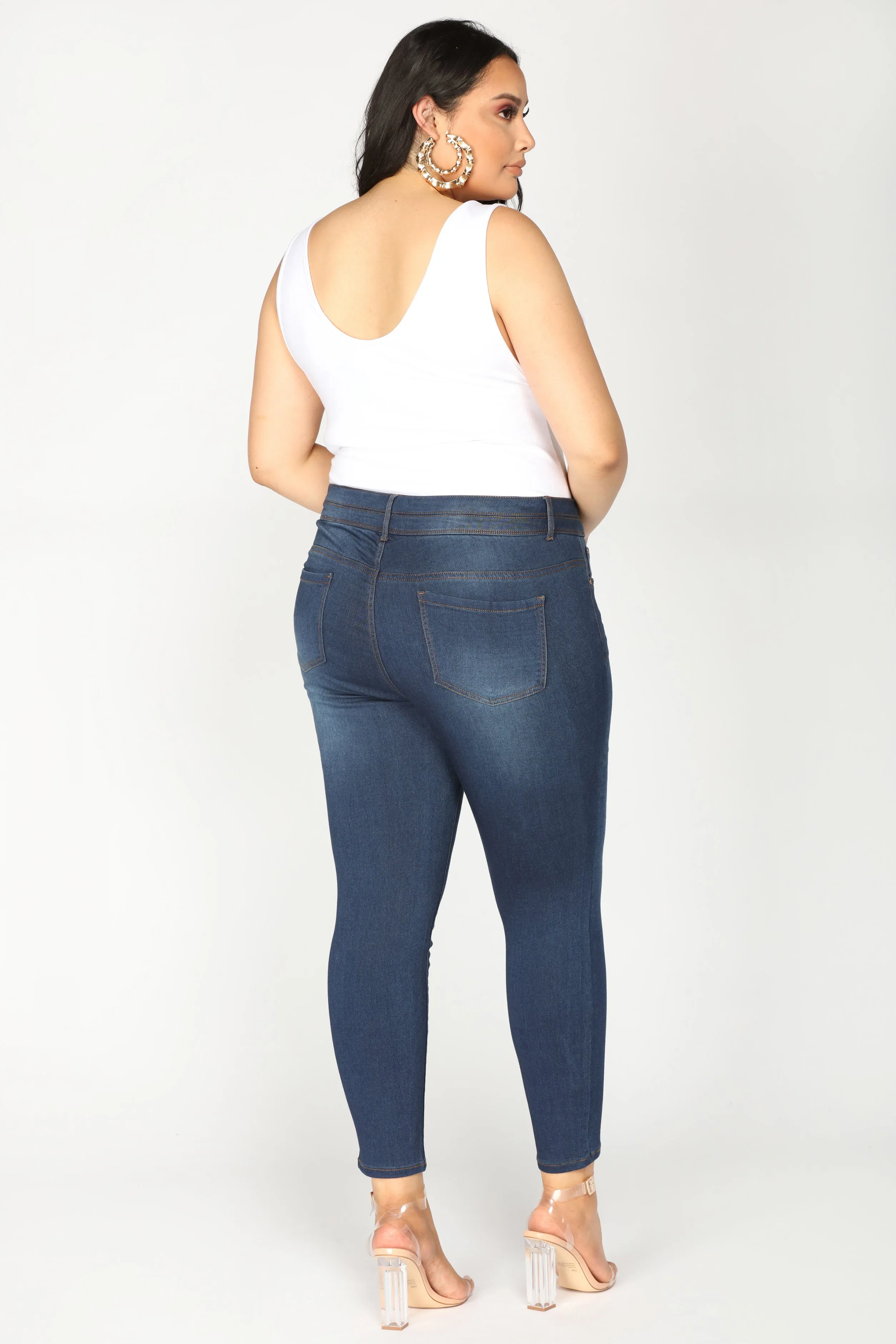 Amadi Ankle Jeans - Dark Wash