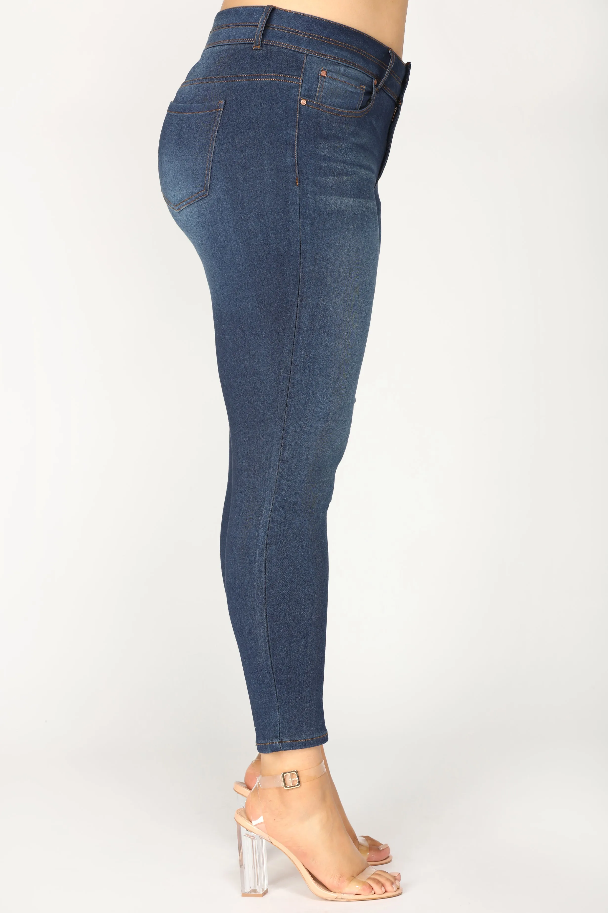 Amadi Ankle Jeans - Dark Wash