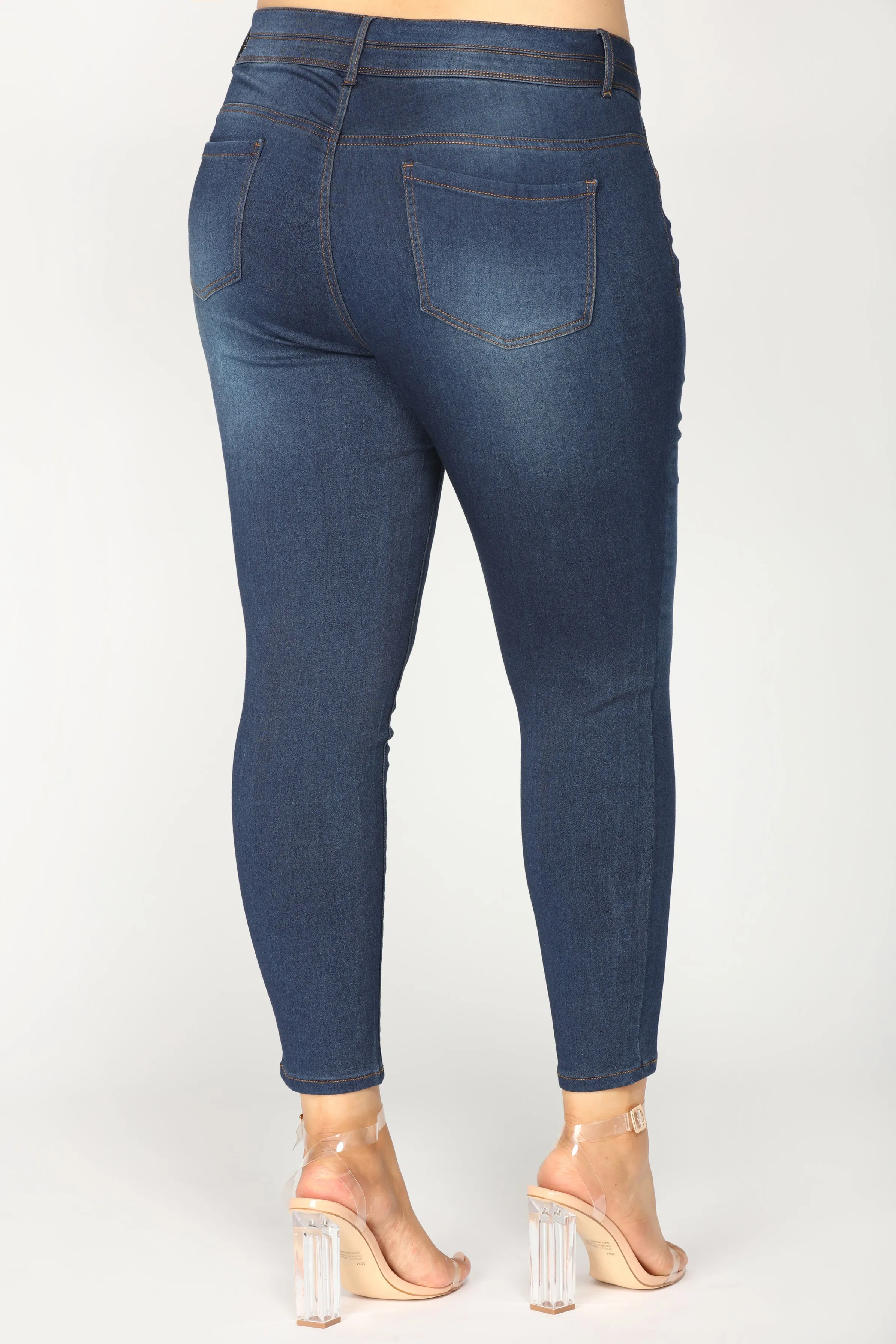 Amadi Ankle Jeans - Dark Wash