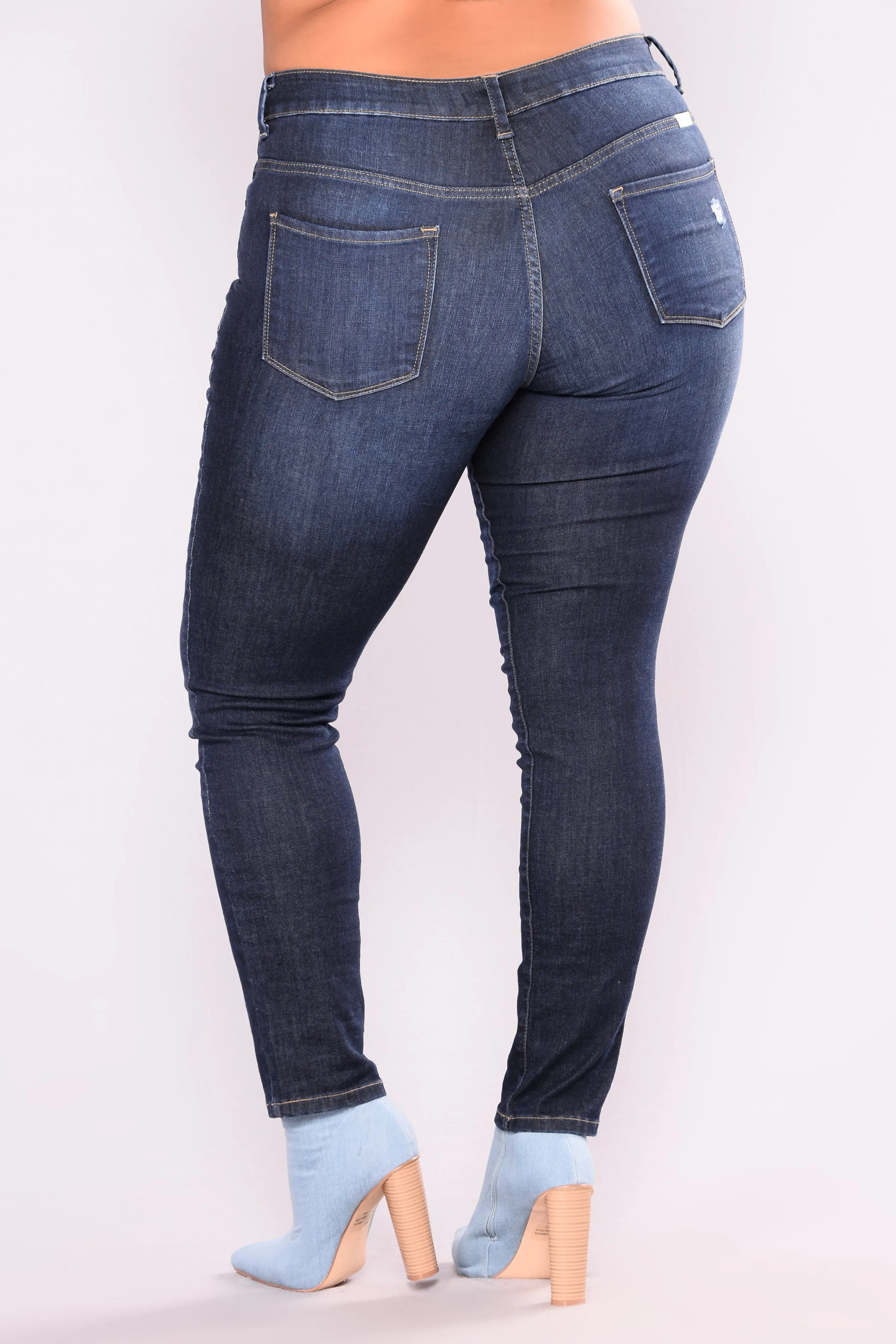 Araceli Skinny Jeans - Dark Denim