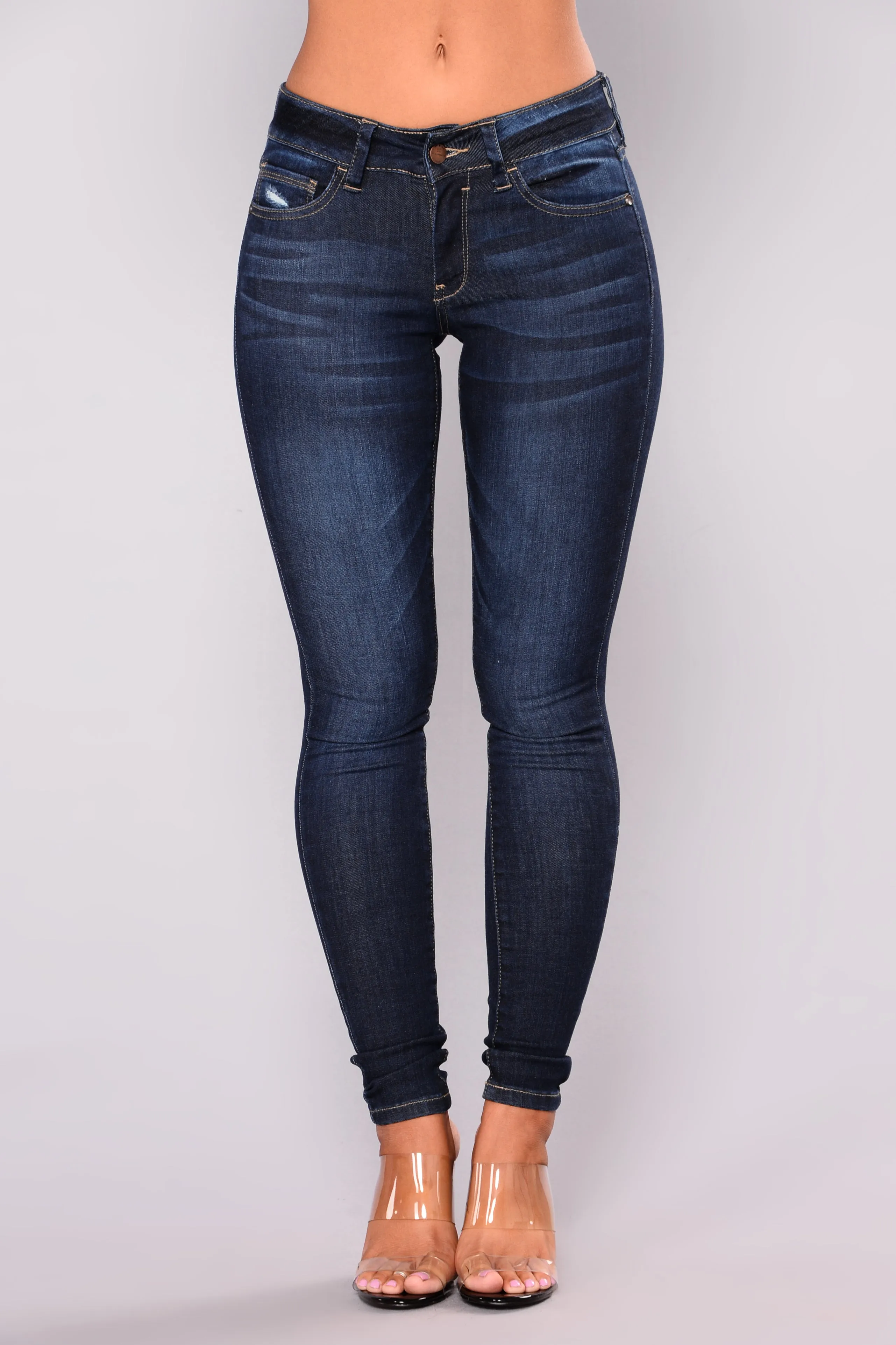 Araceli Skinny Jeans - Dark Denim
