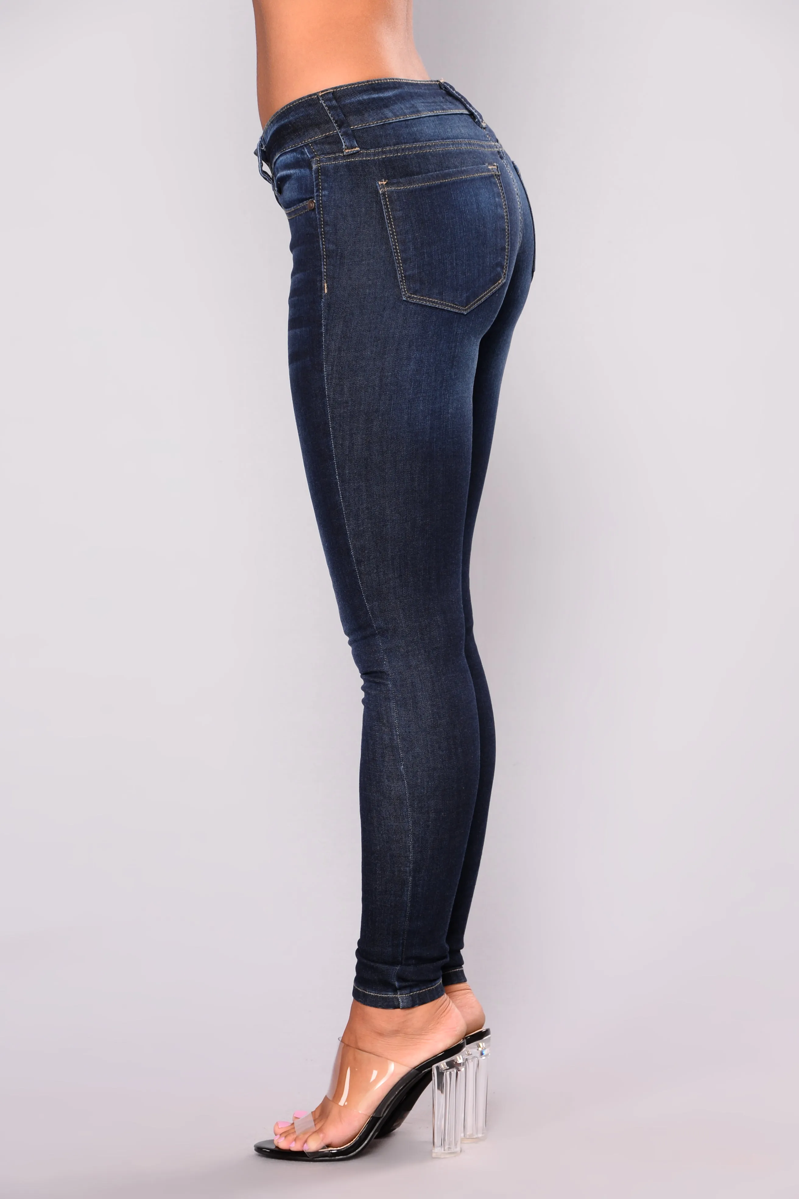 Araceli Skinny Jeans - Dark Denim