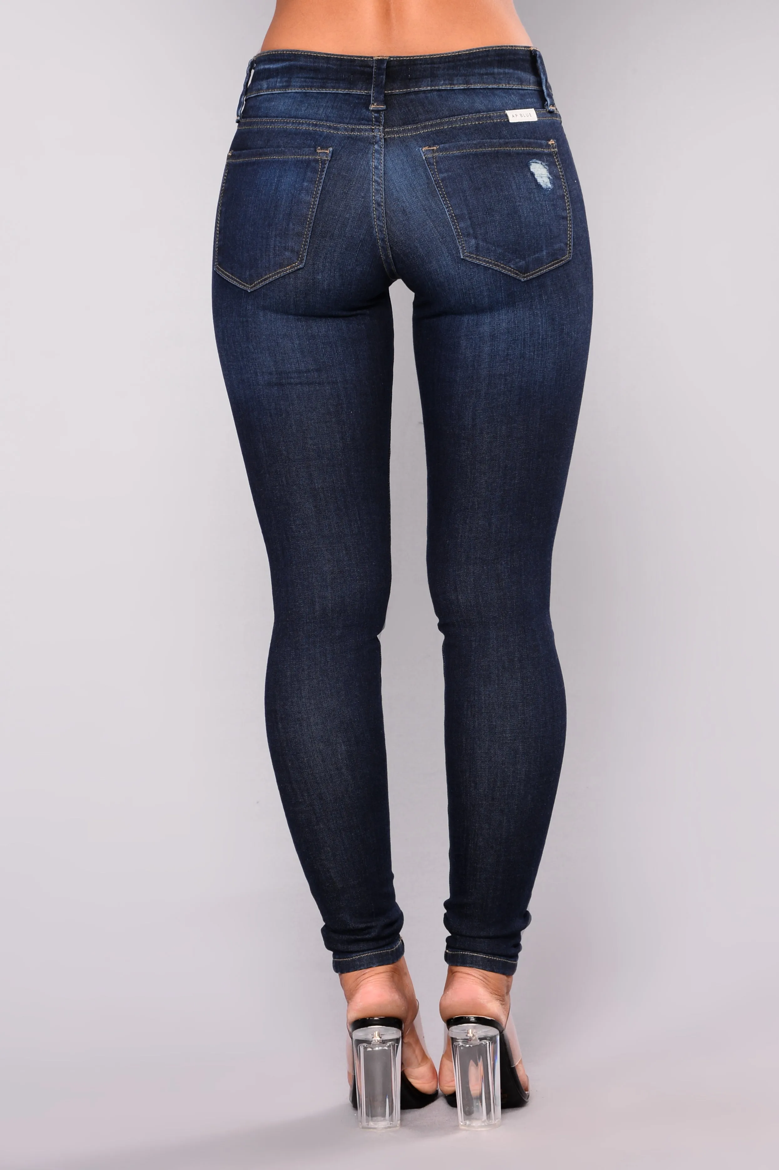 Araceli Skinny Jeans - Dark Denim