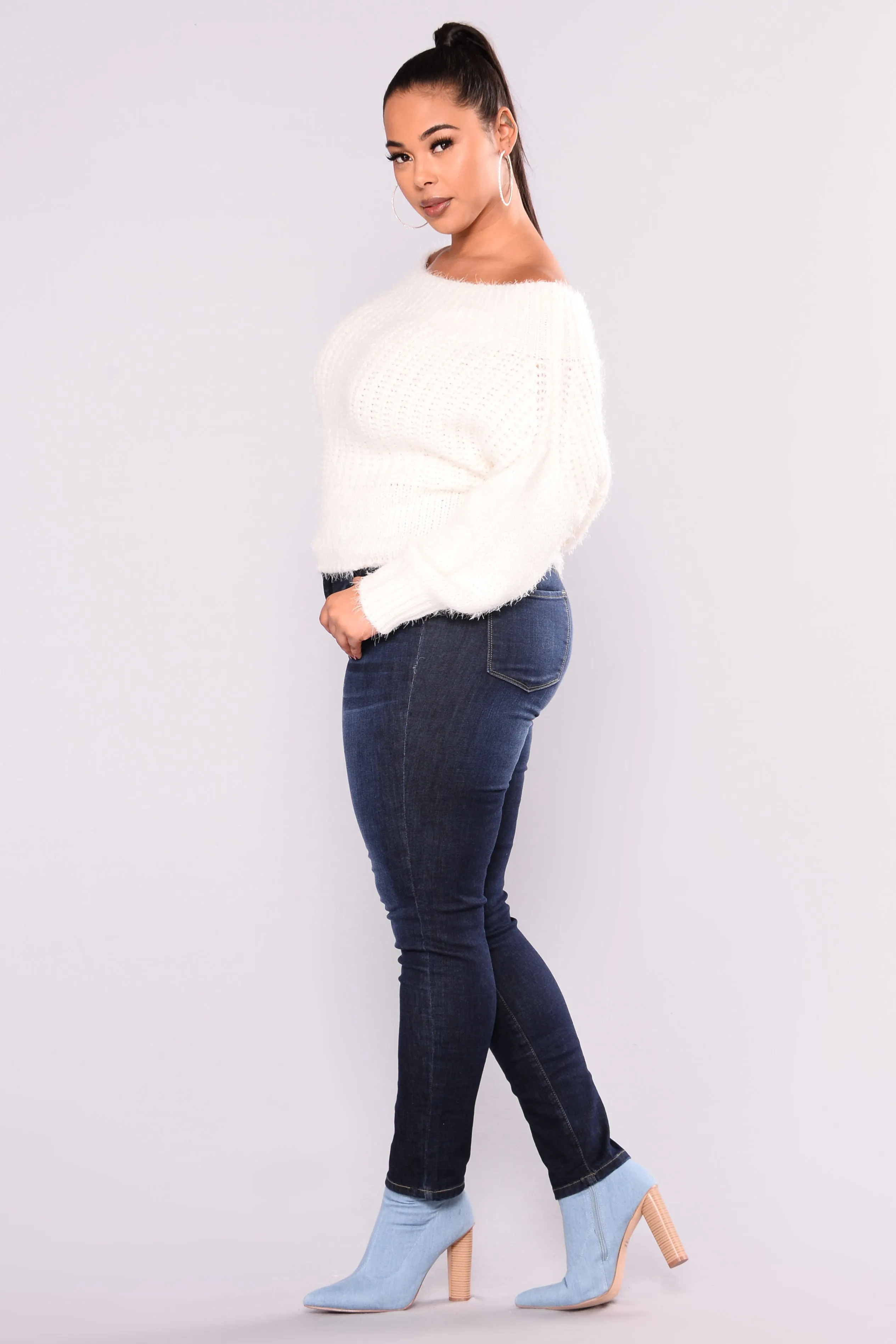 Araceli Skinny Jeans - Dark Denim