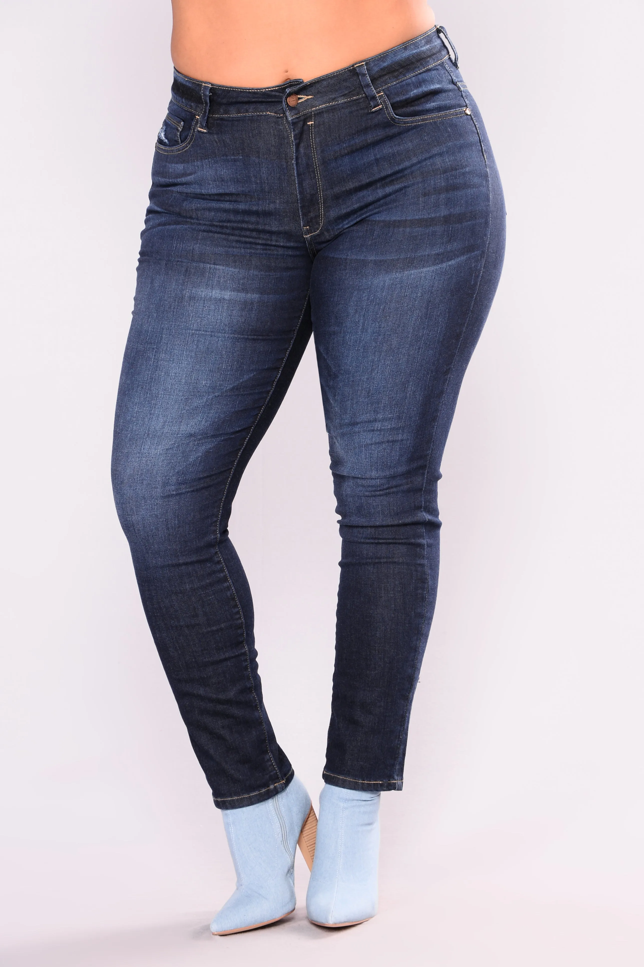 Araceli Skinny Jeans - Dark Denim