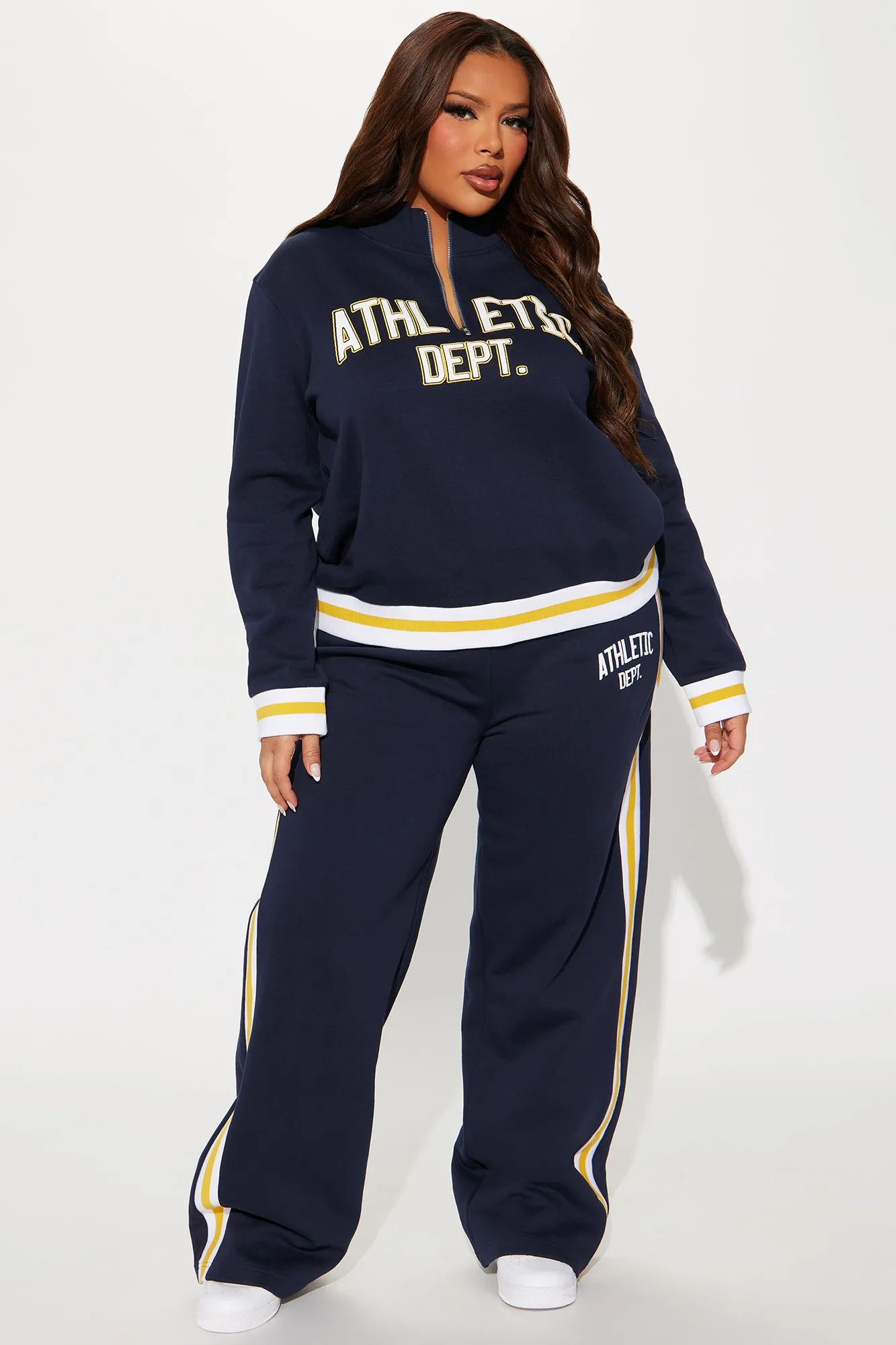 Athletic Dept. Fleece Pant Set - Navy