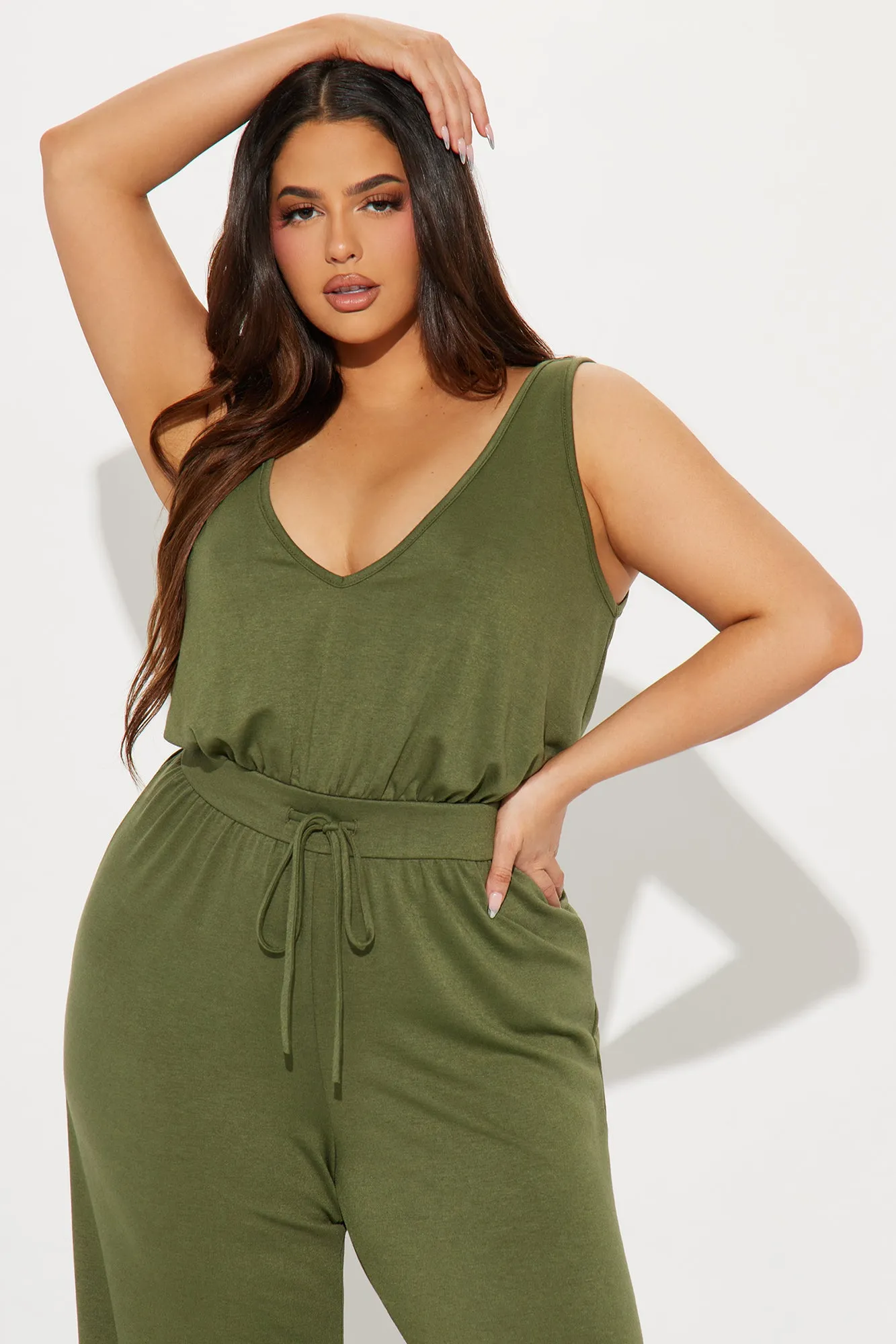 Aylah Jumpsuit - Olive