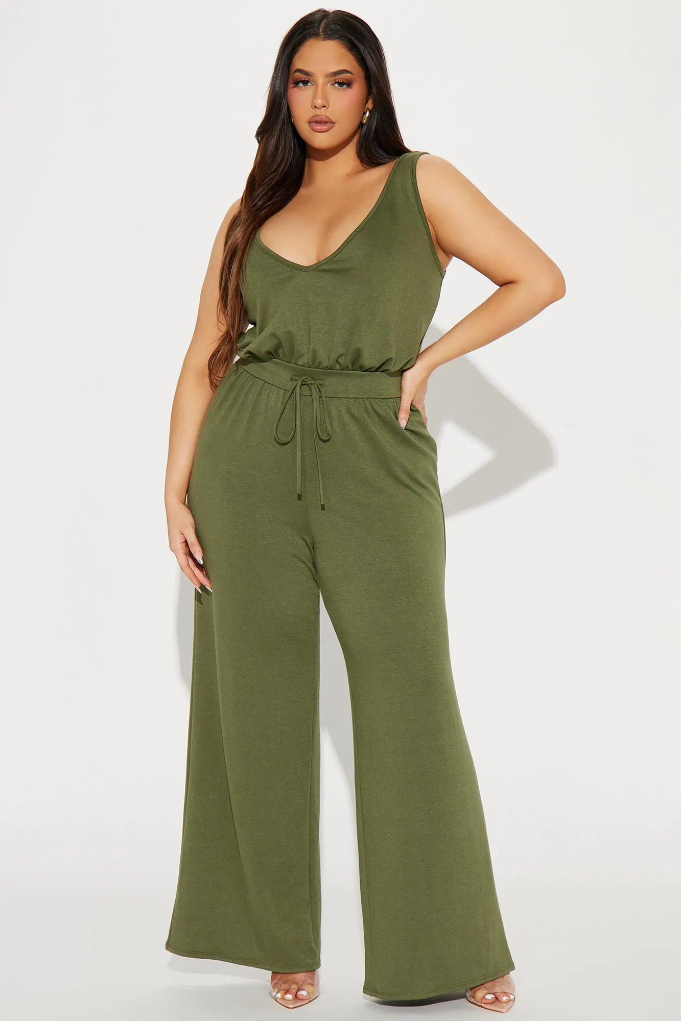 Aylah Jumpsuit - Olive