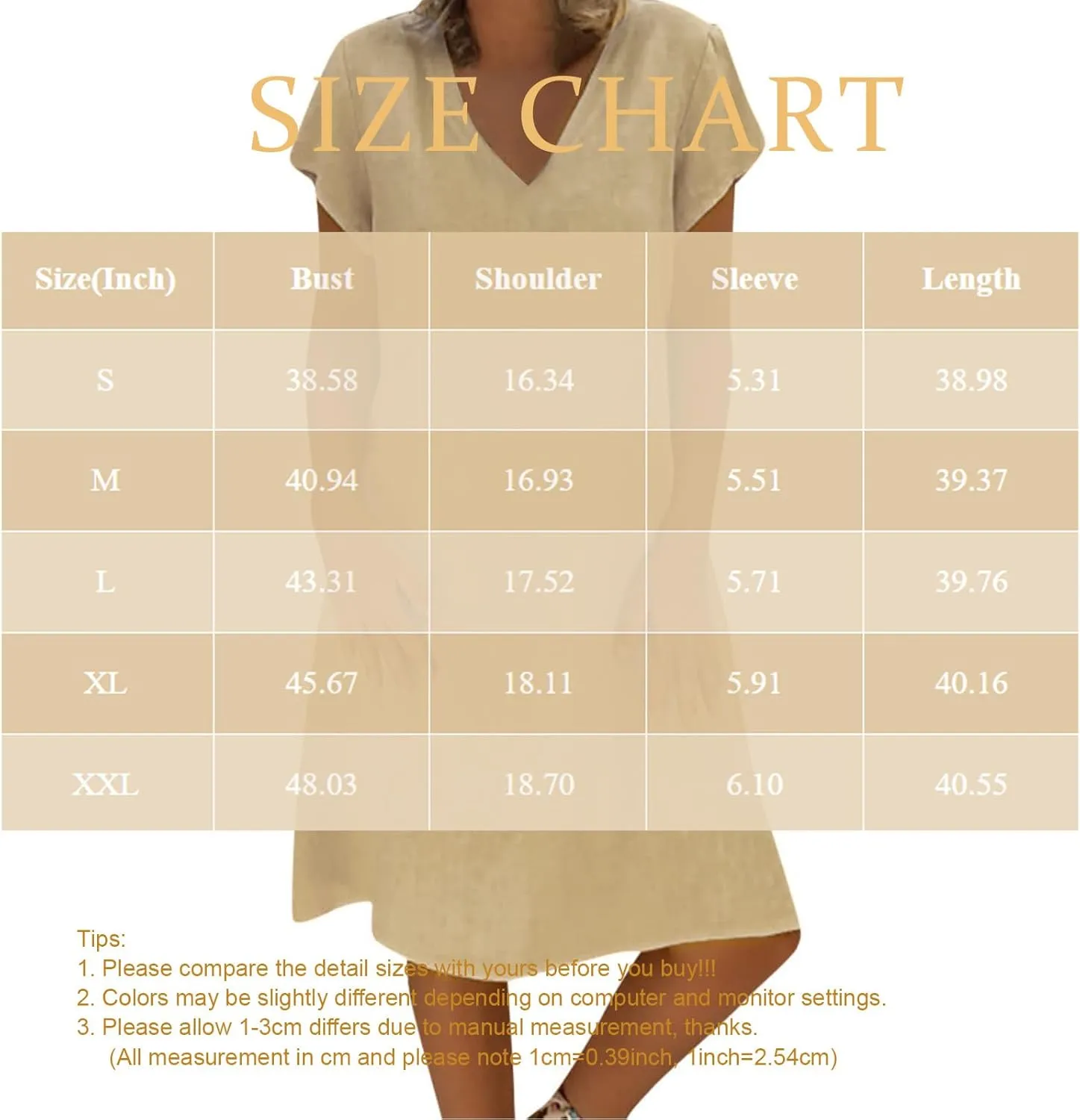BAXLIMEK Cotton Linen Dresses for Women 2025,Summer Casual Loose V Neck Short Sleeve Midi Dress Comfy Beach Vacation Dress
