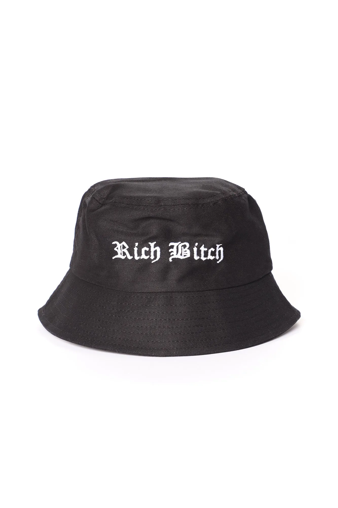 Be That Rich Bitch Bucket Hat - Black