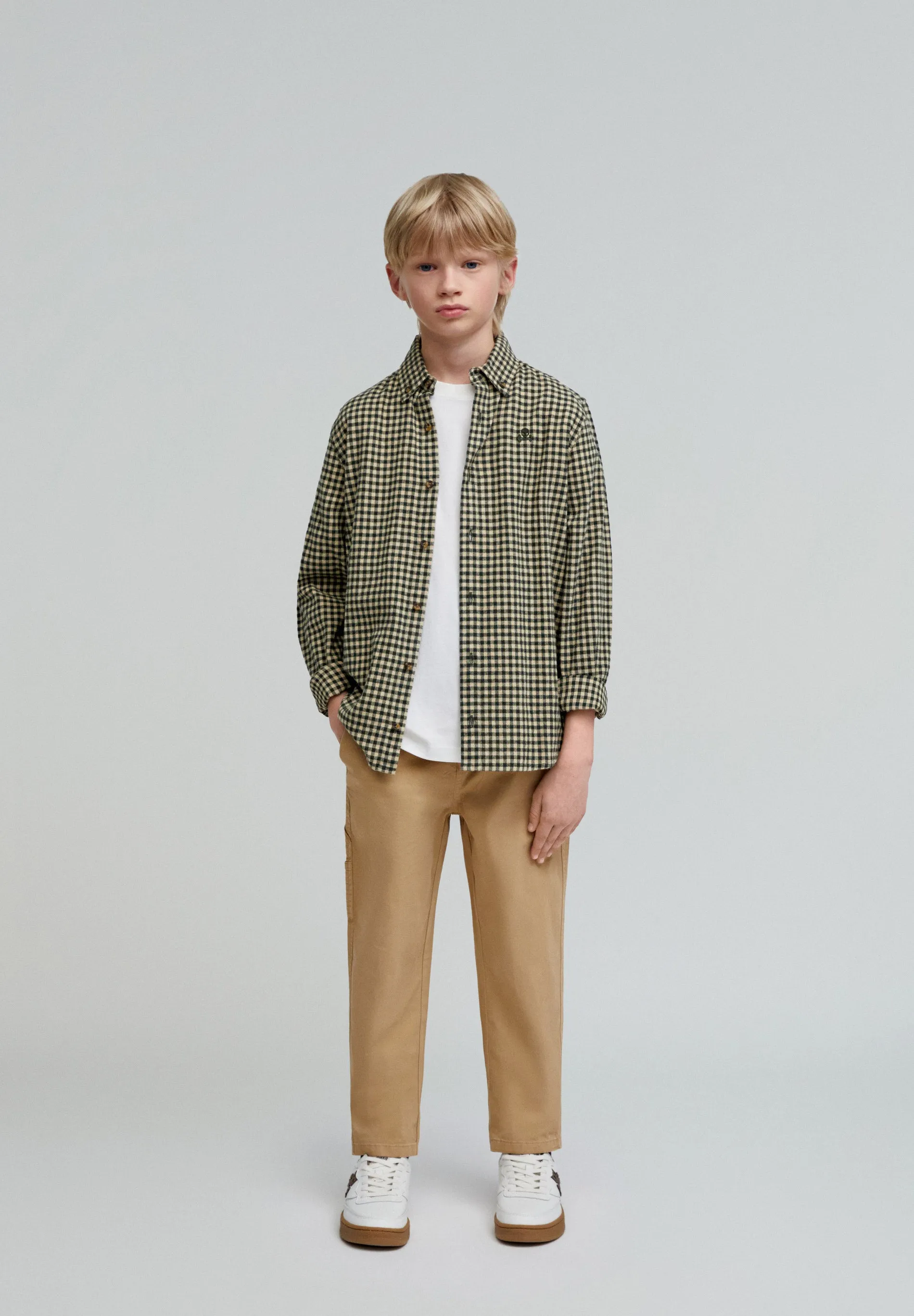 CAMISA FRANELA CUADROS VICHY