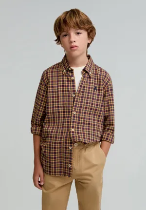 CAMISA FRANELA CUADROS