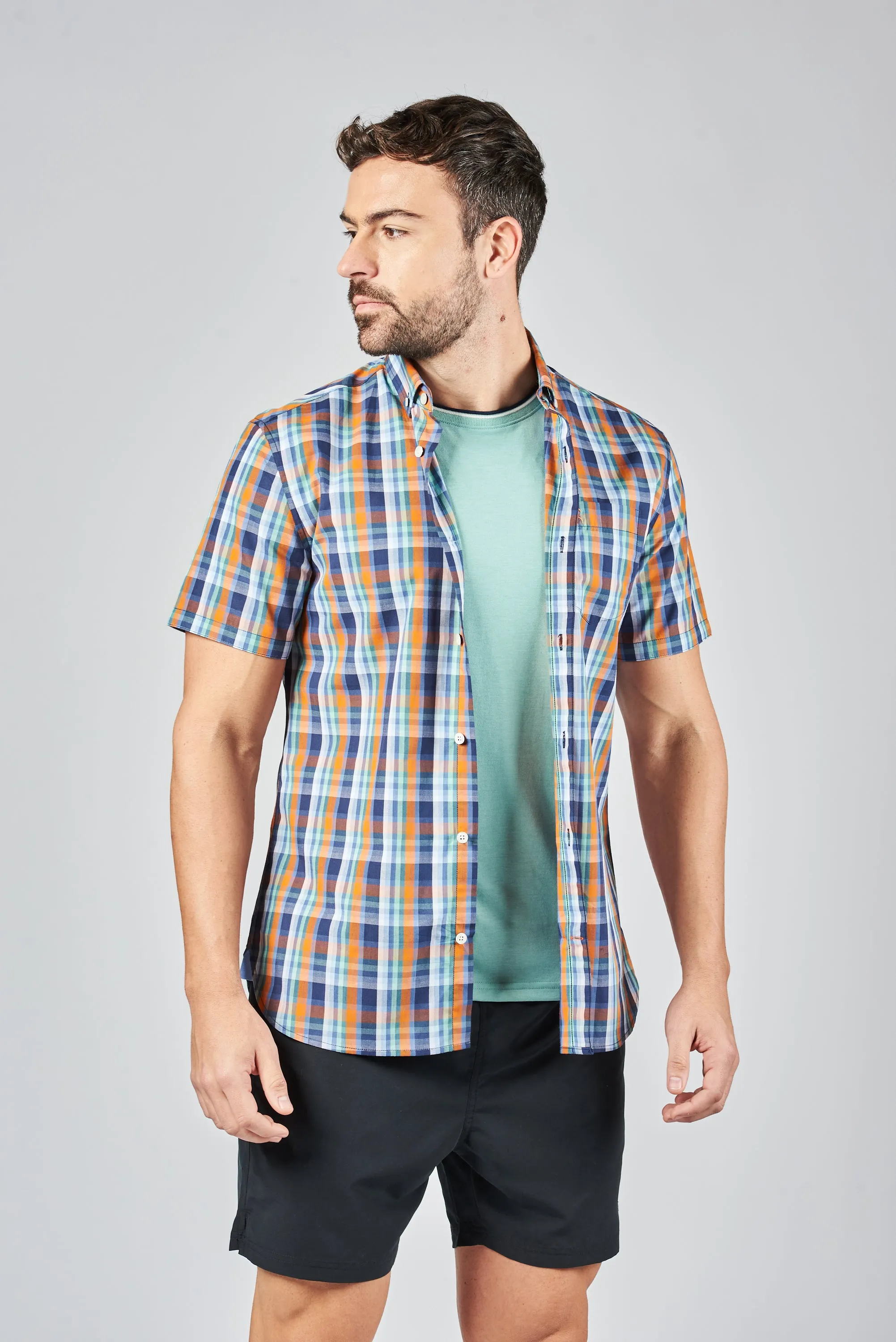 CAMISA MANGA CORTA UDINE S24115