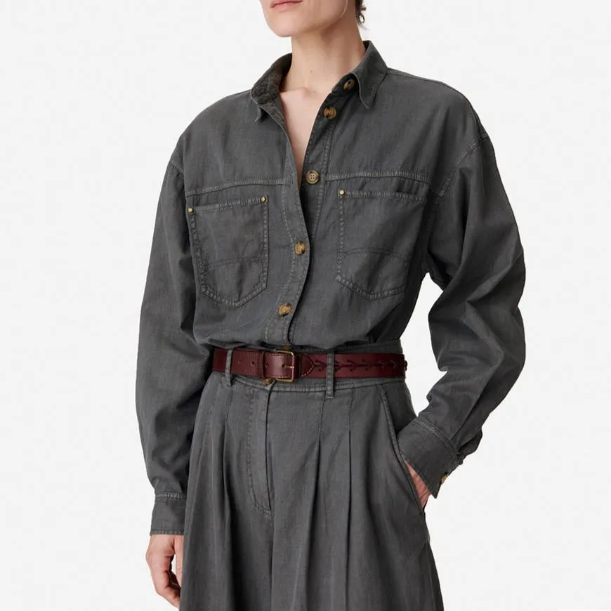 Chemise Blue - Anthracite
