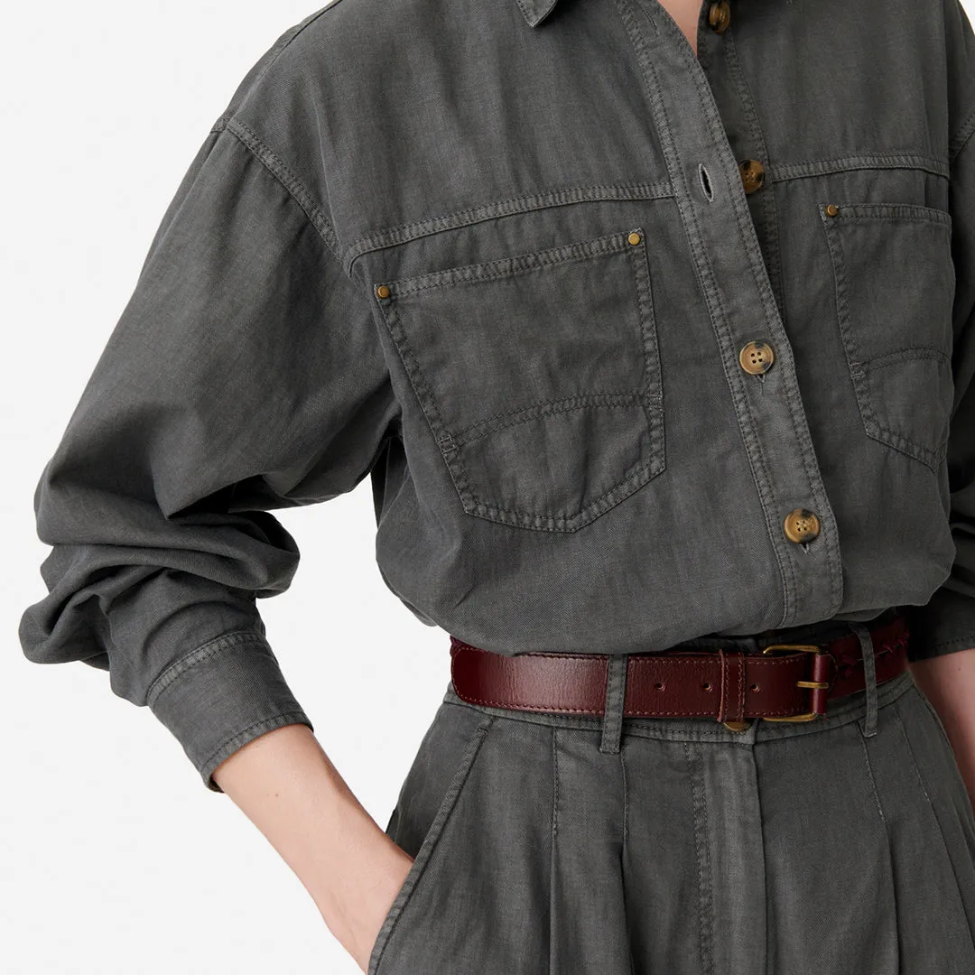 Chemise Blue - Anthracite