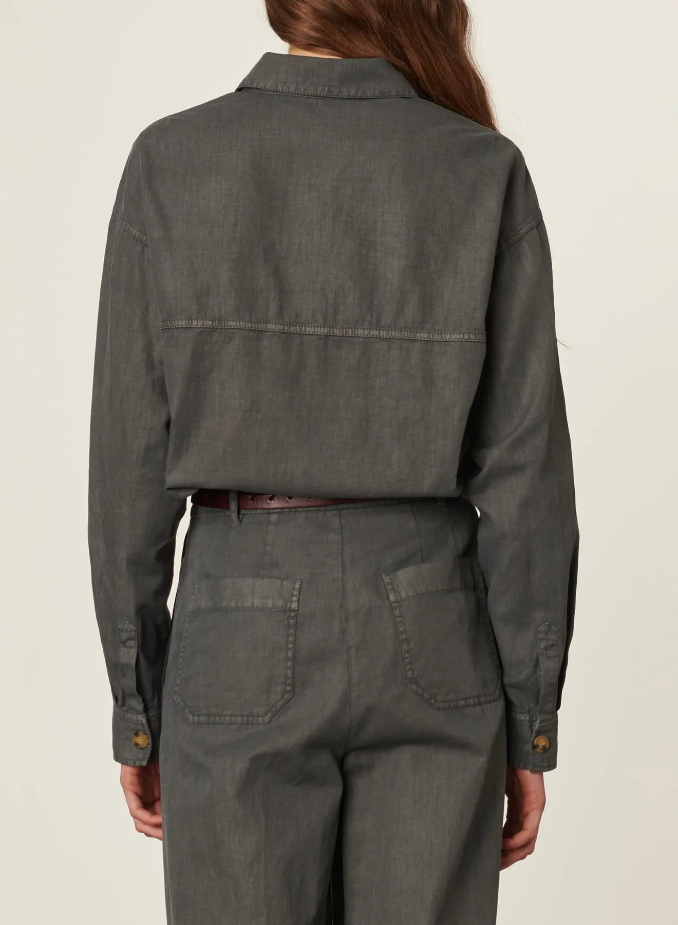 Chemise Blue - Anthracite