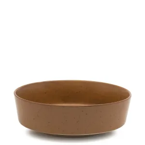Claro Pasta Bowl 18 x 6cm - Rust