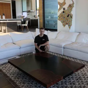 Claro Walnut Coffee Table
