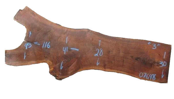 Claro Walnut Slab #07648