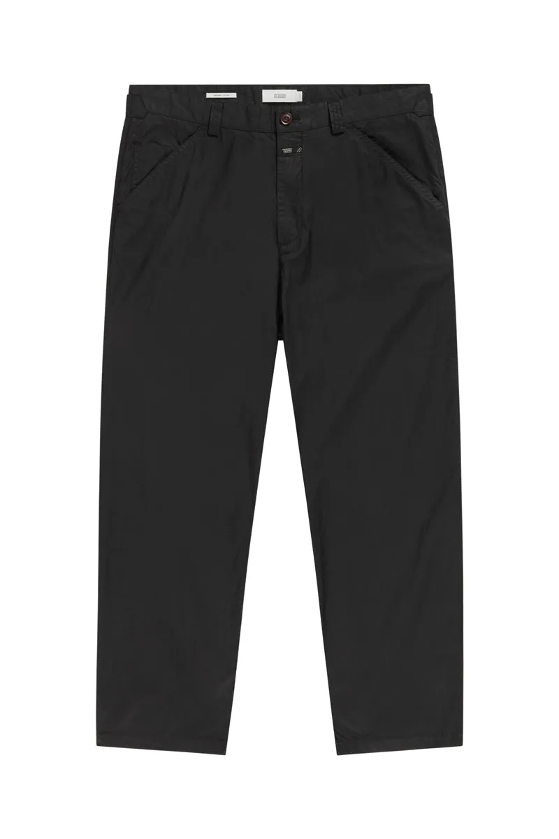 Closed - Pantalon Relaxed Cargo En Coton Biologique Noir - Homme