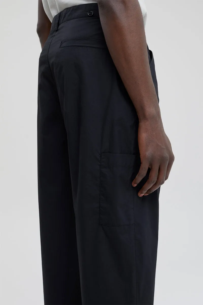 Closed - Pantalon Relaxed Cargo En Coton Biologique Noir - Homme