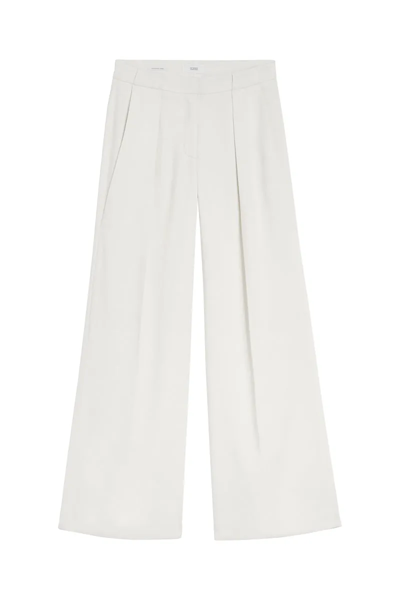 Closed - Pantalon Wide Legs - Blanc - Femme