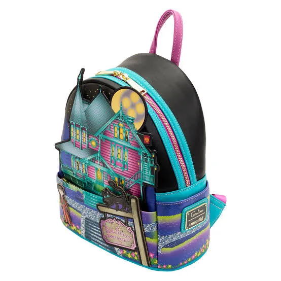 Coraline Loungefly brilla en la obscuridad Mini Back Pack Bolso Luminiscente