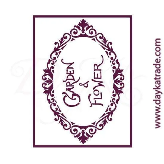 Dayka plantilla A5 V-282 Garden & Flower