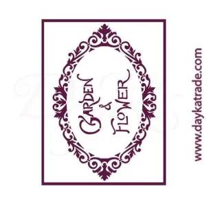 Dayka plantilla A5 V-282 Garden & Flower