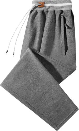 FoxQ Mens Sweatpants with Pockets Sports Joggers Athletic Running Casual Yoga Pants