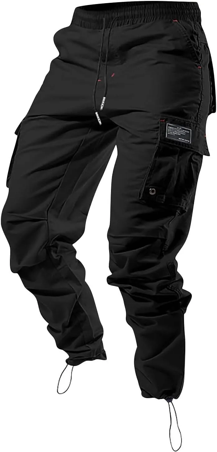 Mens Flexcamo Tactical Waterproof Pant for Men Relaxed Fit Work Camo Hiking Construction Pants Multi Pockets