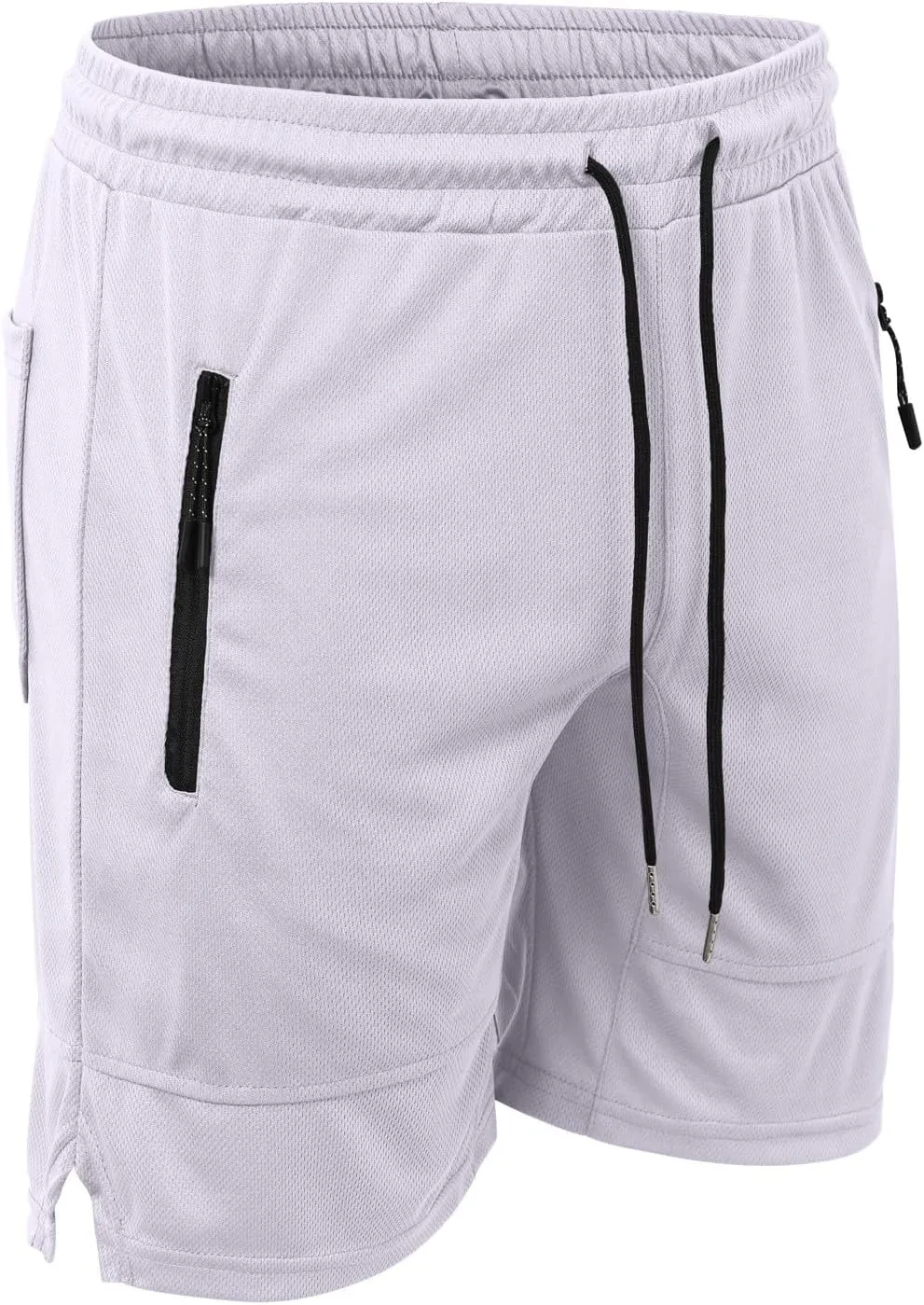 Mens Sweatpants with Pockets Linen Plaid Beach Slim Fit Body Business Shorts Outfits Regular Fit Resort Wear Big and