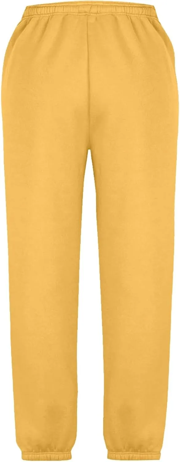 Moonker Teen Girls Baggy Sweatpants Stretchy Wide Leg Drawstin Elastic Wasit Jogging Trousers Daily Kids