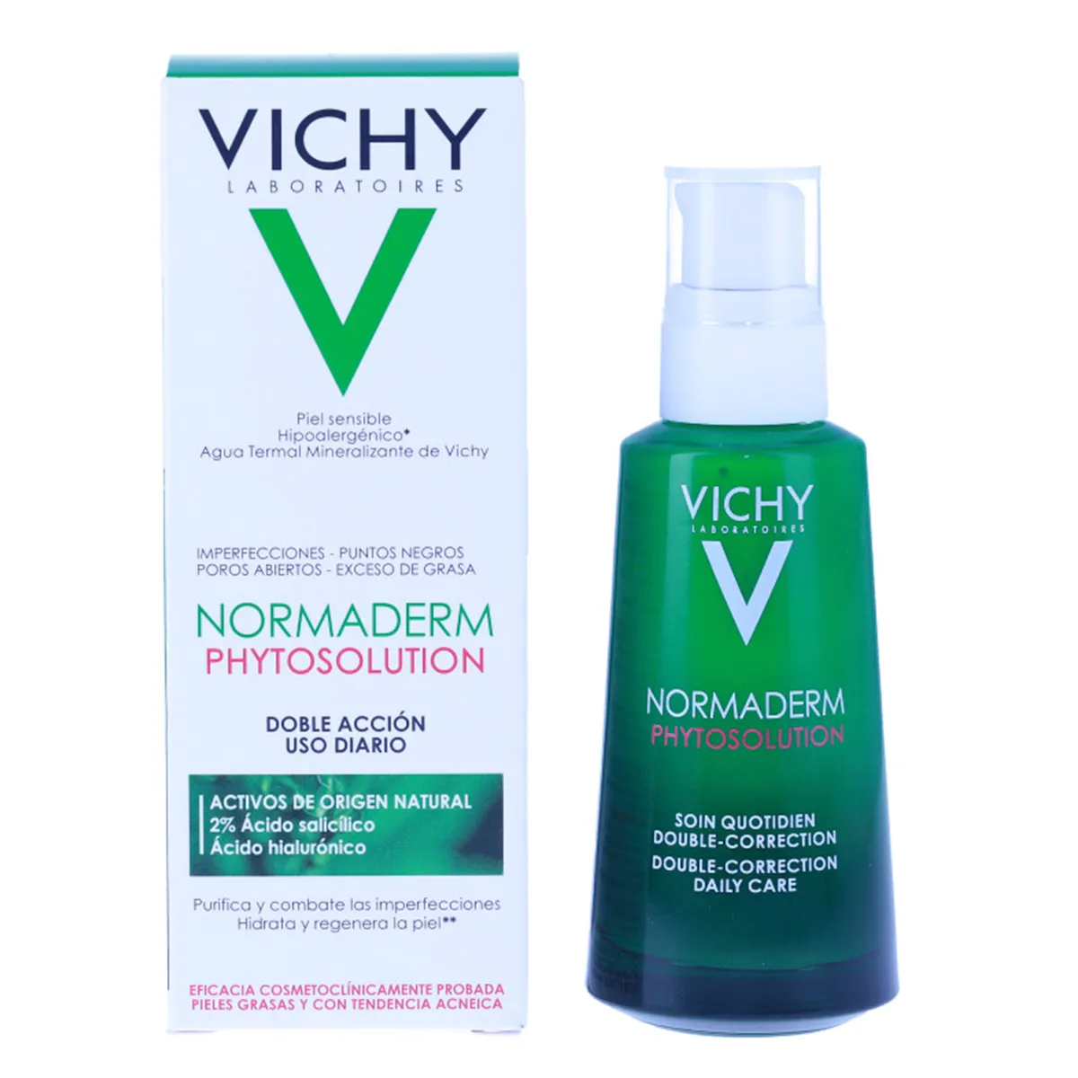 Normaderm Phytosolution / Cuidado anti-imperfecciones con doble accion