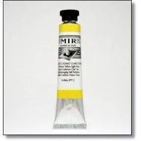 Oleo mir 20ml nº06 amarillo cadmio claro tono