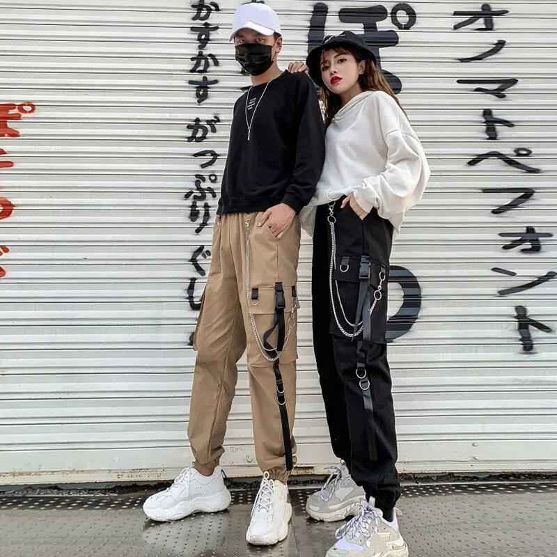 Pantalon Coréen à Chaines