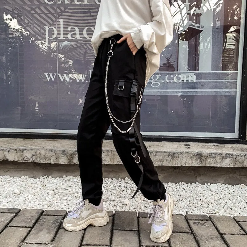 Pantalon Coréen à Chaines