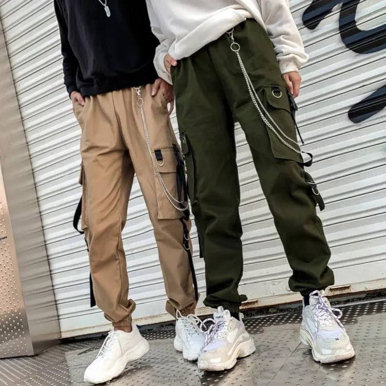 Pantalon Coréen à Chaines