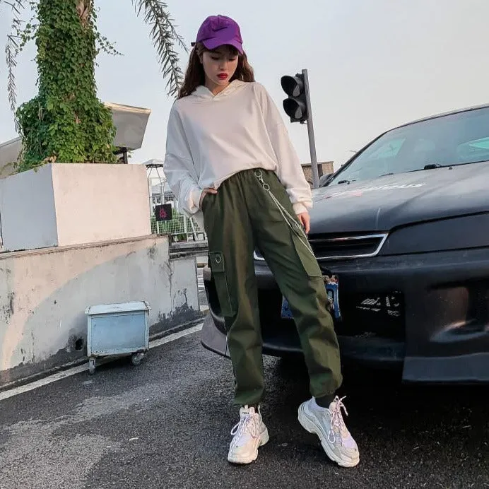 Pantalon Coréen à Chaines