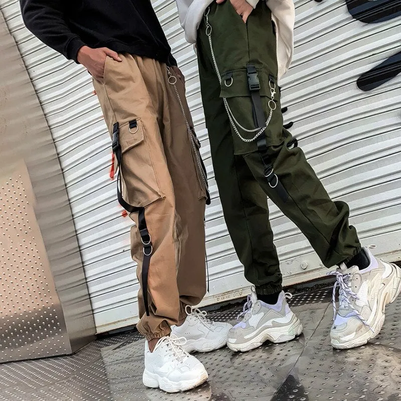 Pantalon Coréen à Chaines