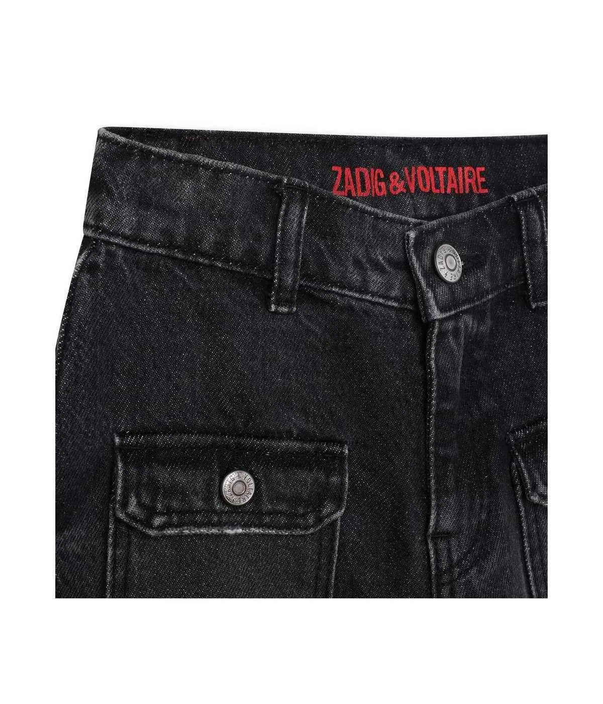Pantalon Denim - Denimblackla - Fille - Zadig & Voltaire Kids