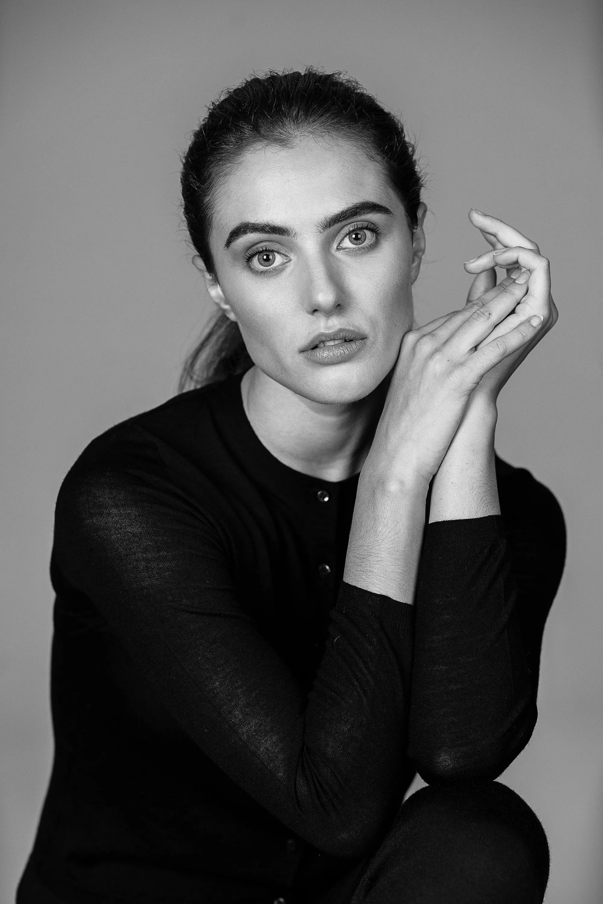 PAULINE gris chiné