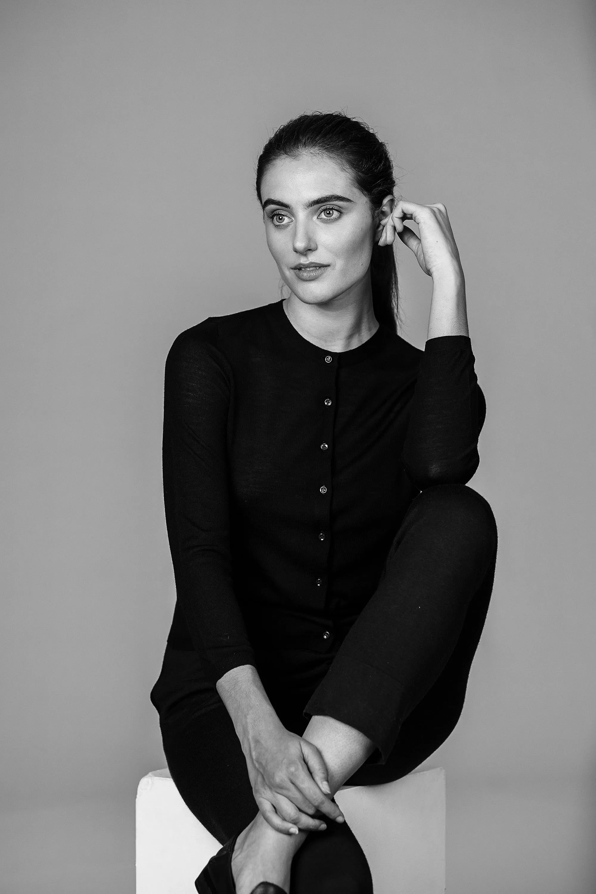 PAULINE gris chiné