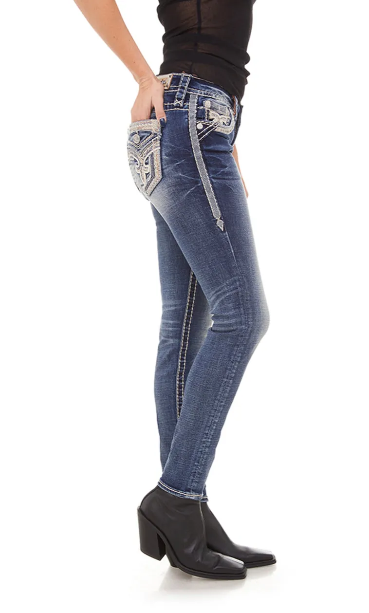 Rock Revival Sundress Skinny Jean