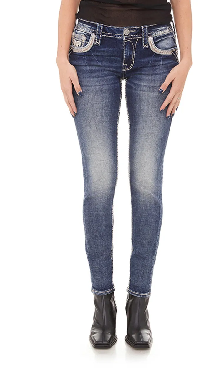 Rock Revival Sundress Skinny Jean