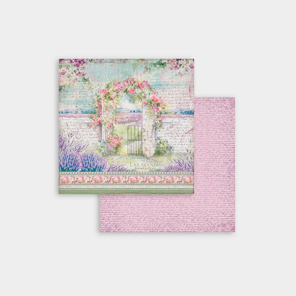 Set 10 Papeles Scrap Provence 30x30cm Stamperia