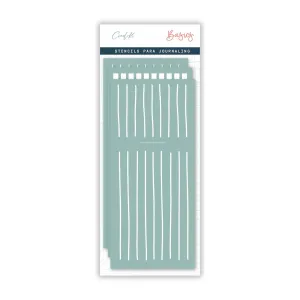 Set de 3 Stencils para Journaling