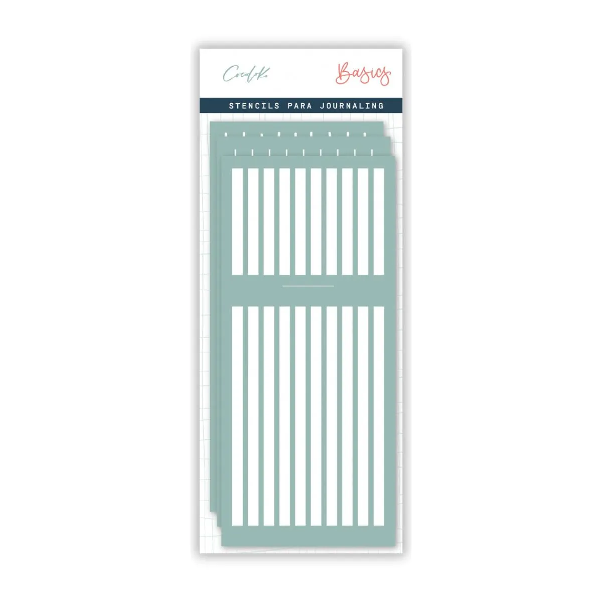 Set de 3 Stencils para Journaling